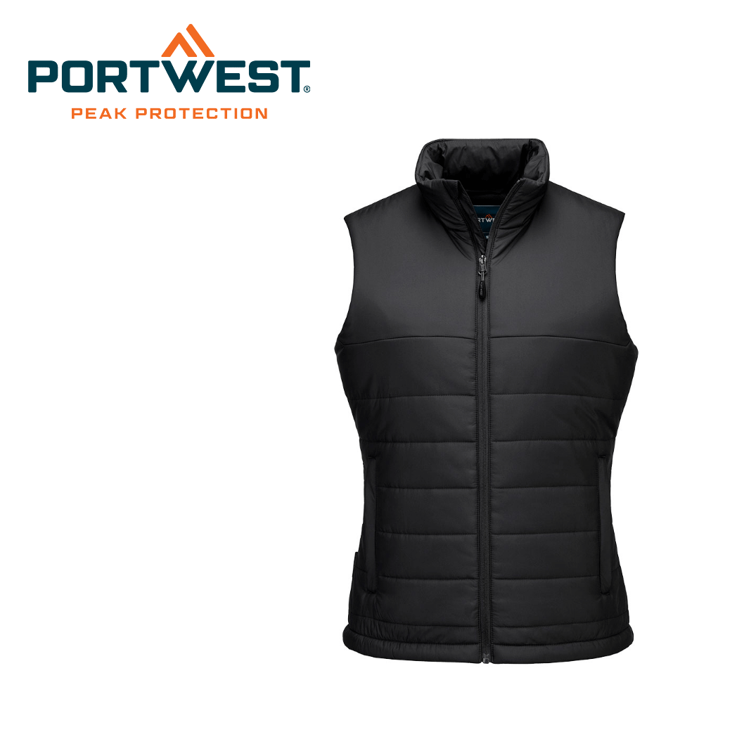 Vest Portwest Kvinder Sort