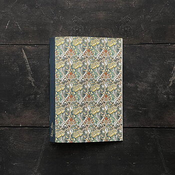 Anteckningshäfte - Windrush Grön  - William Morris 