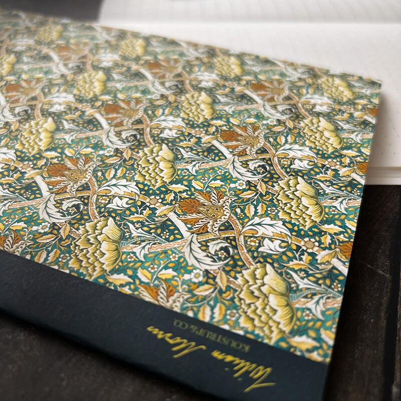 Anteckningshäfte - Windrush Grön  - William Morris  - 4