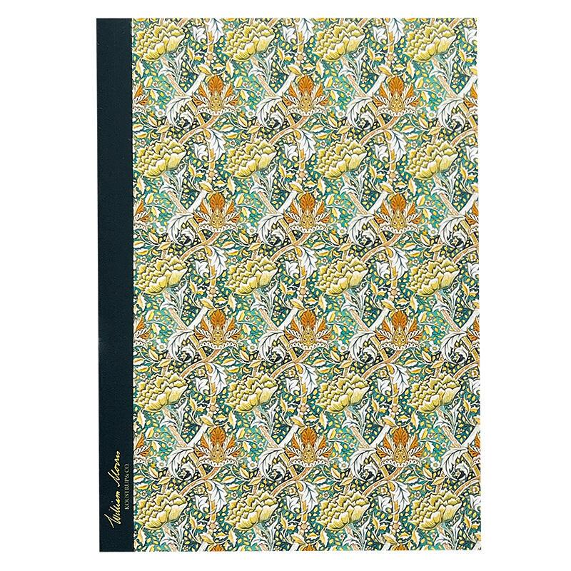 Anteckningshäfte - Windrush Grön  - William Morris 