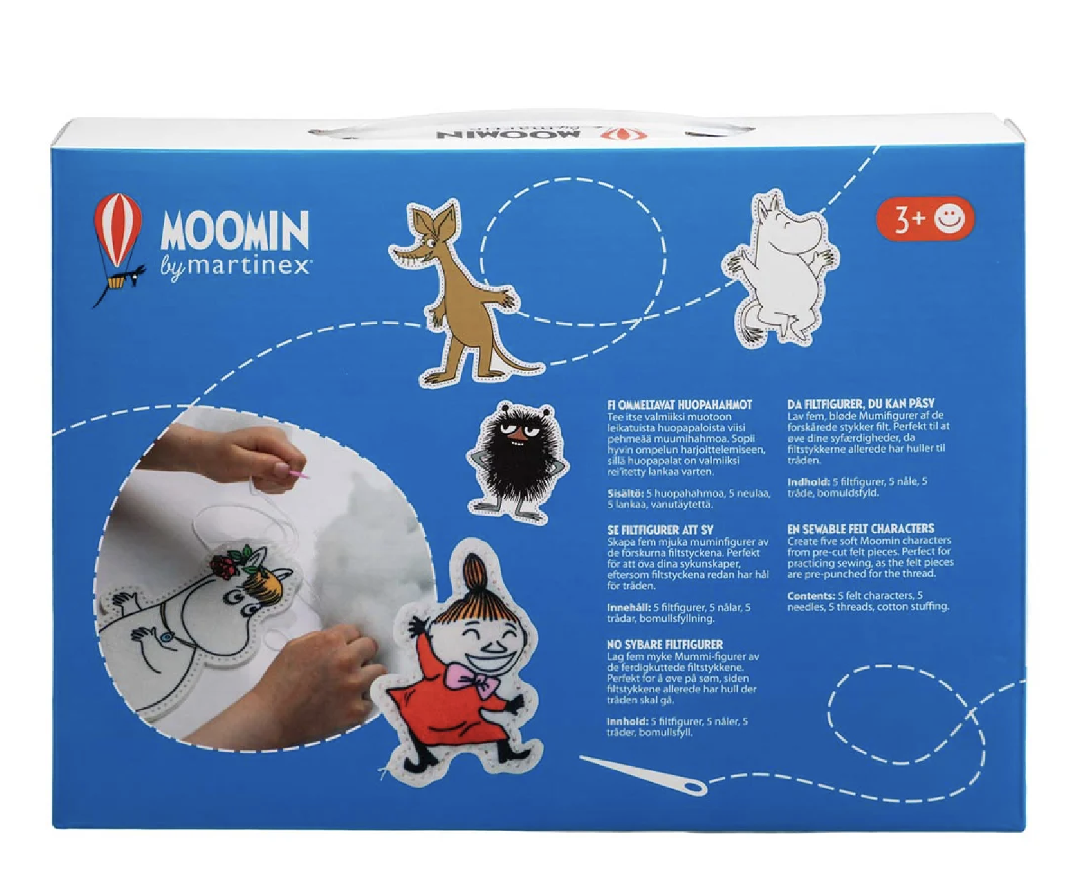 Moomin DIY Sewing Kit Felt Figures - 2