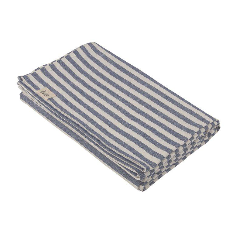 Randig Avtorkningsbar Duk Denim 140 x 250 cm