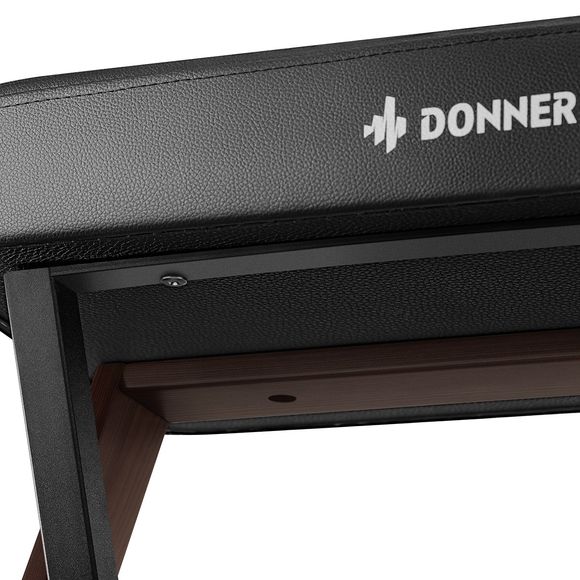 Donner DKB-300 pianobänk valnöt - 7
