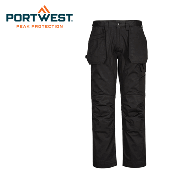 Hantverksbyxa Portwest Stretch Eco Svart