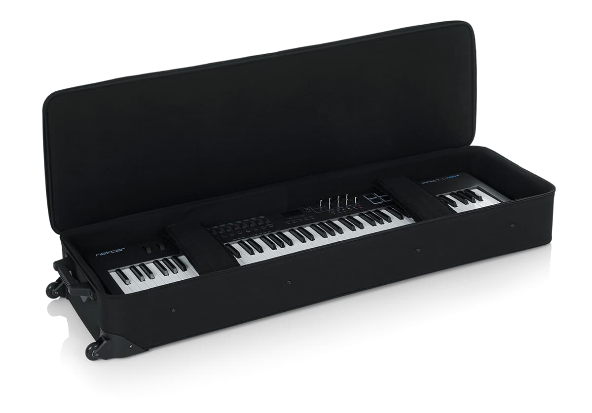 Gator GK-88 SLIM 88 Keys Lightweight Keyboard Case SLIM with wheels - 5