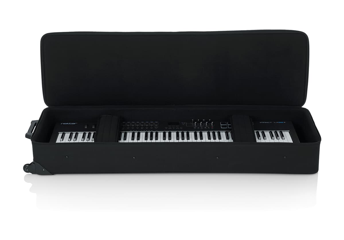Gator GK-88 SLIM 88 Keys Lightweight Keyboard Case SLIM with wheels - 4