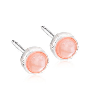 6mm, Bezel Glossy Coral