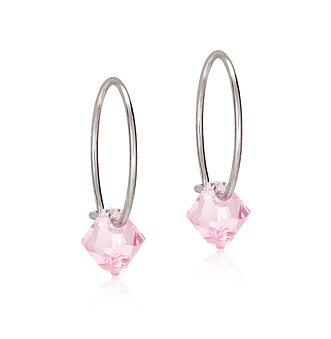 TITANFÄRG 14MM BICONE 6MM LIGHT ROSE