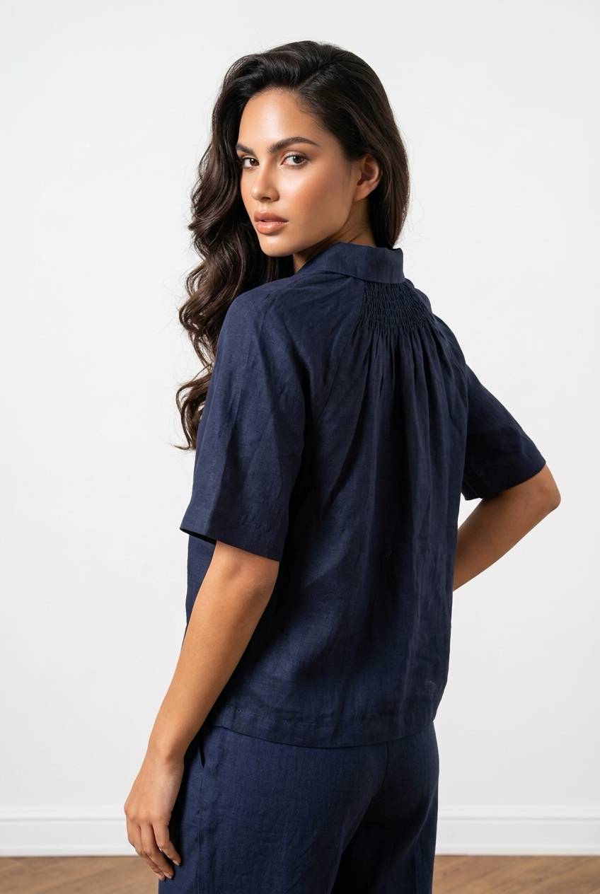 MaIryssa Shirt - Navy - Masai