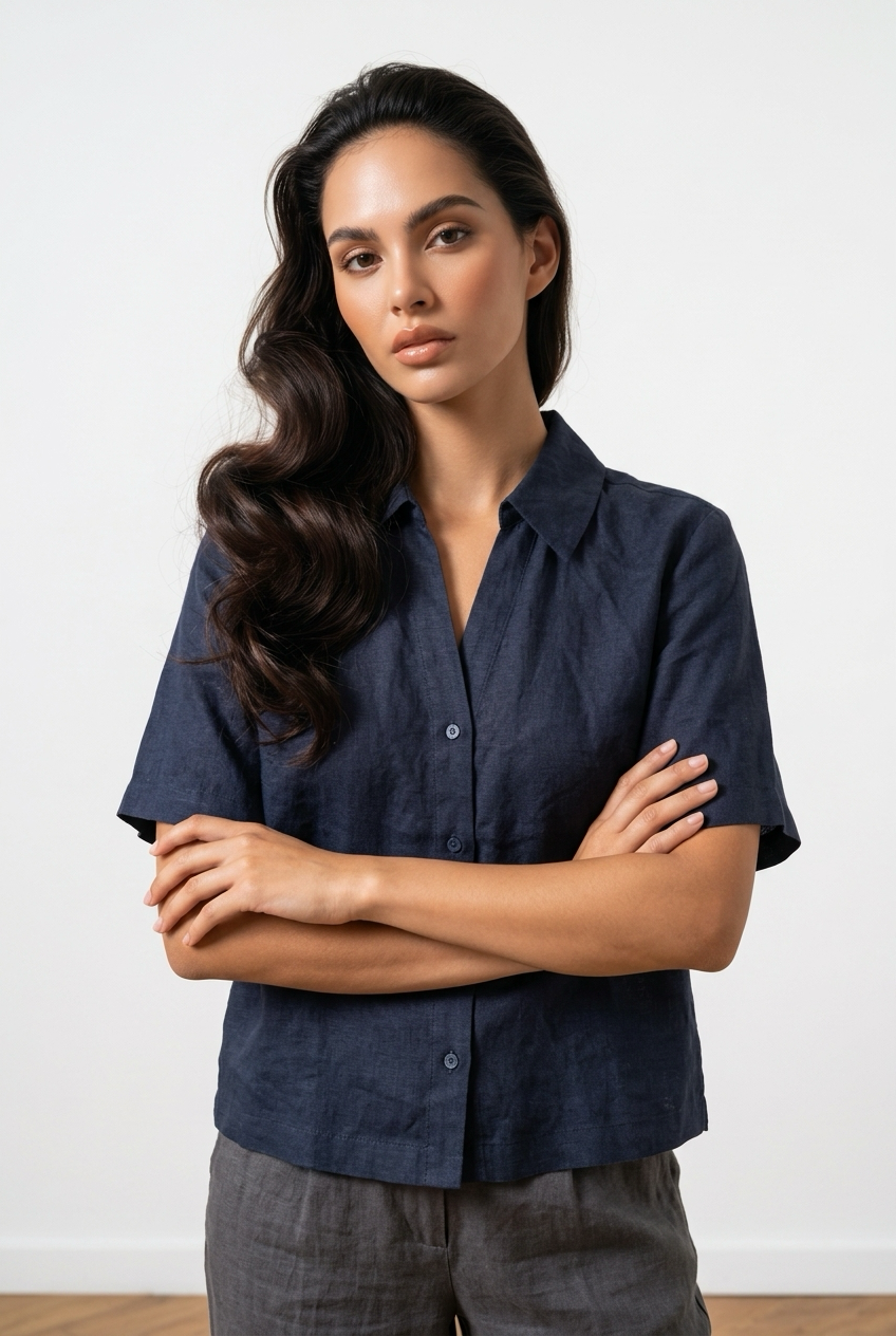 MaIryssa Shirt - Navy - Masai