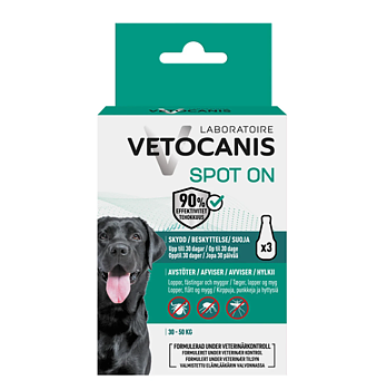 Vetocanis Spot On 3x3ml 30-50kg L