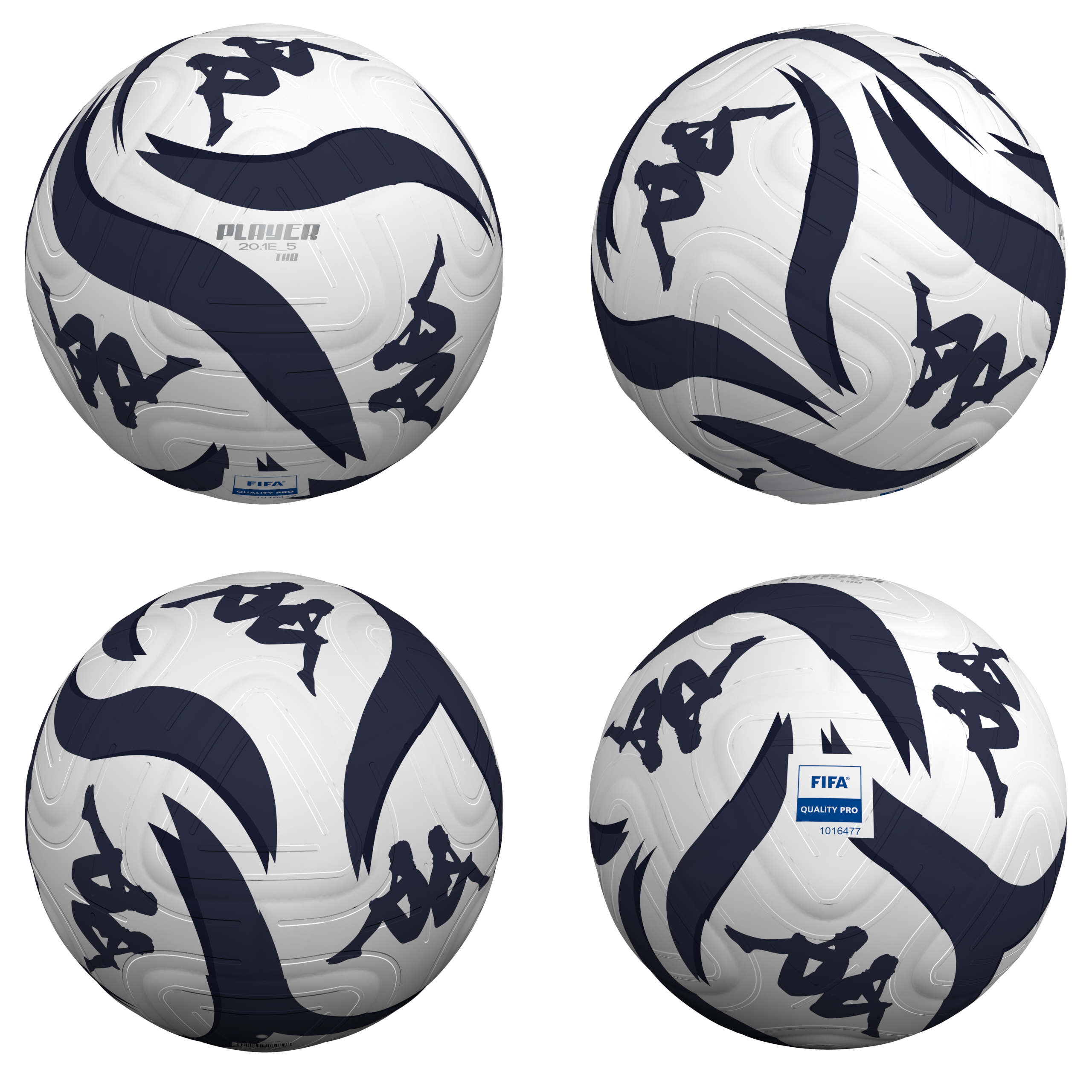 Kappa Player 20.1E THB FIFA Q Pro Fotboll – Matchboll