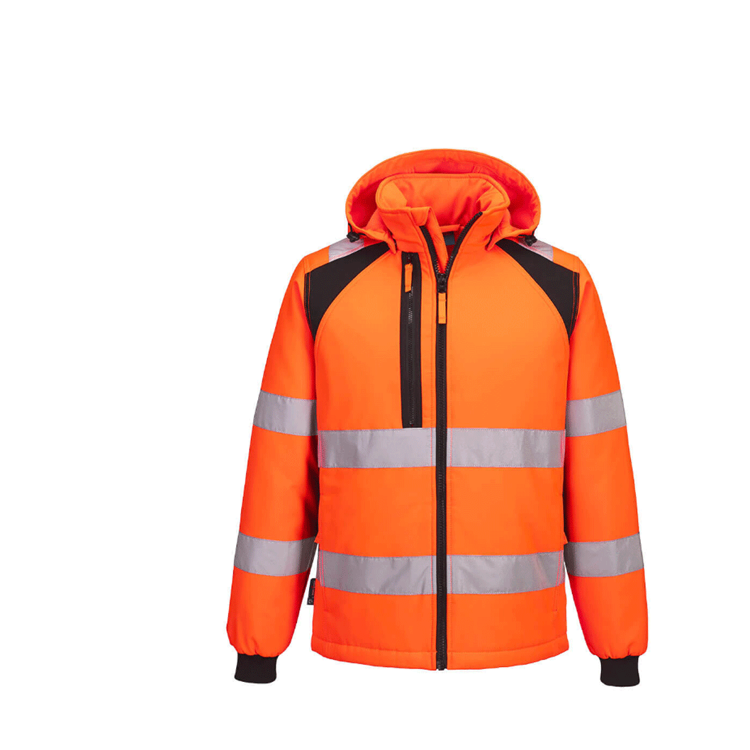 Vuorattu Softshell-takki Portwest Kl 3 Or - 2