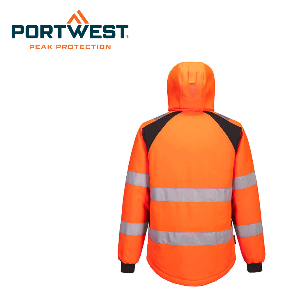 Vuorattu Softshell-takki Portwest Kl 3 Or - 3