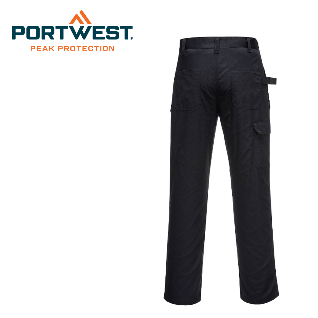 Hantverksbyxa Portwest Essential Svart - 3