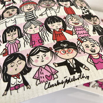 Disktrasa med motiv,  ”Systrar ”