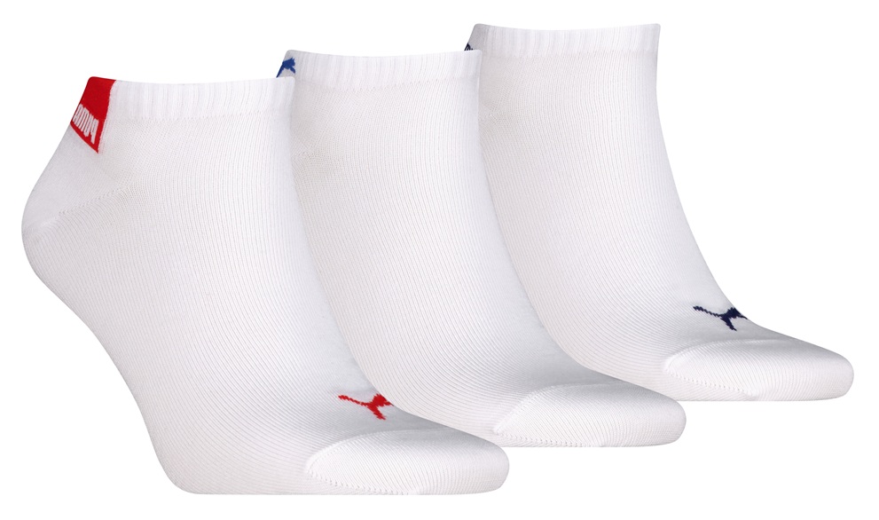 3-Pack Puma Unisex Logo Sneaker Socks
