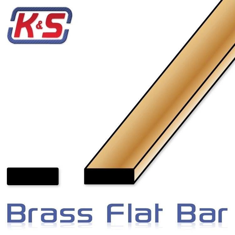 K&S 12inch FlatBar 1/64x1/16 (2/bg x 7/bg)*