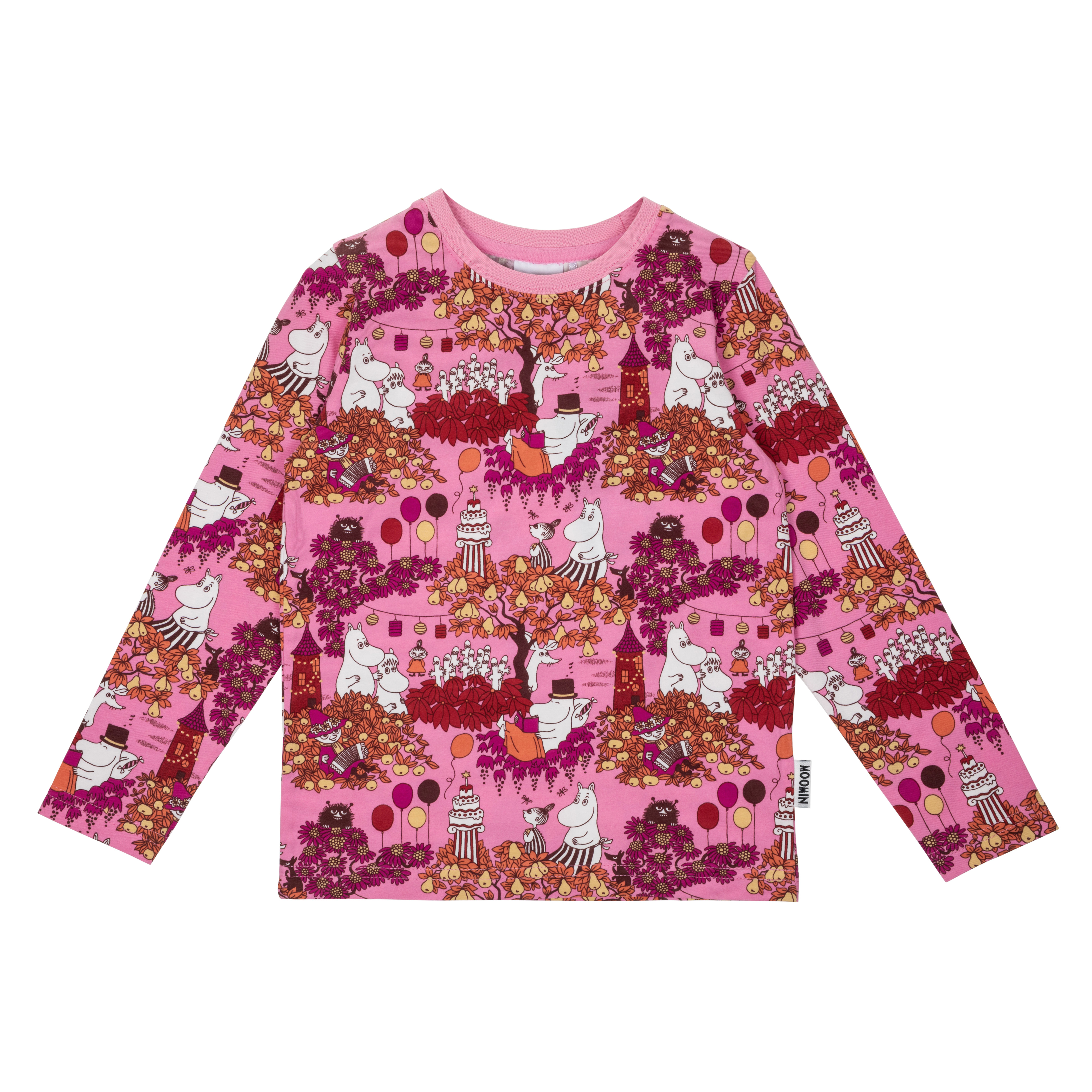 Tröja Mumin Skördefest - Rosa