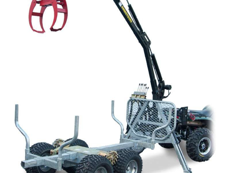 Bronco Griplastarvagn 350-II Hydraulisk drivning och vinsch - 2