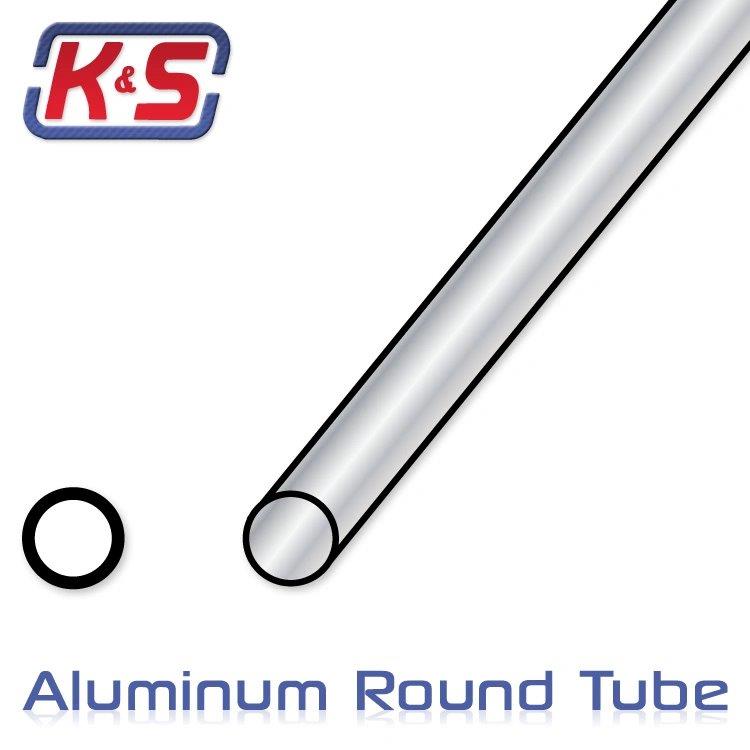K&S Aluminiumrör 5x1000mm (0.45mm) (5)*