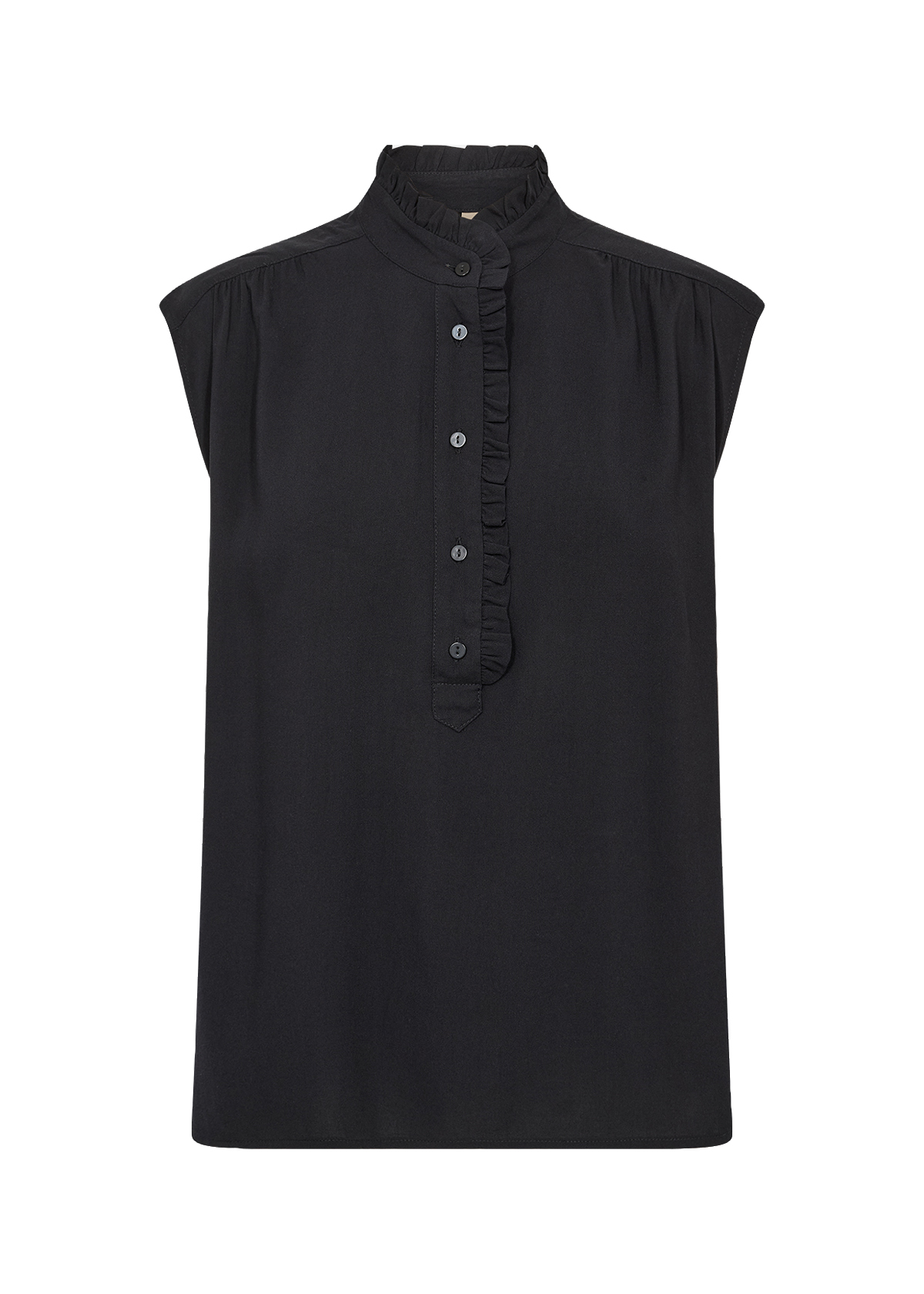 SC-RADIA 232 Svart Ärmlös Top