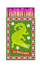 Tändstickor Adopo Krokodil Rosa