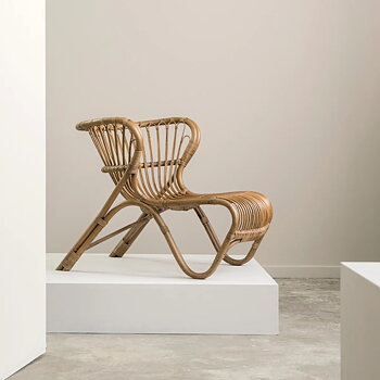 FOX loungefåtölj natur rotting Sika-Design