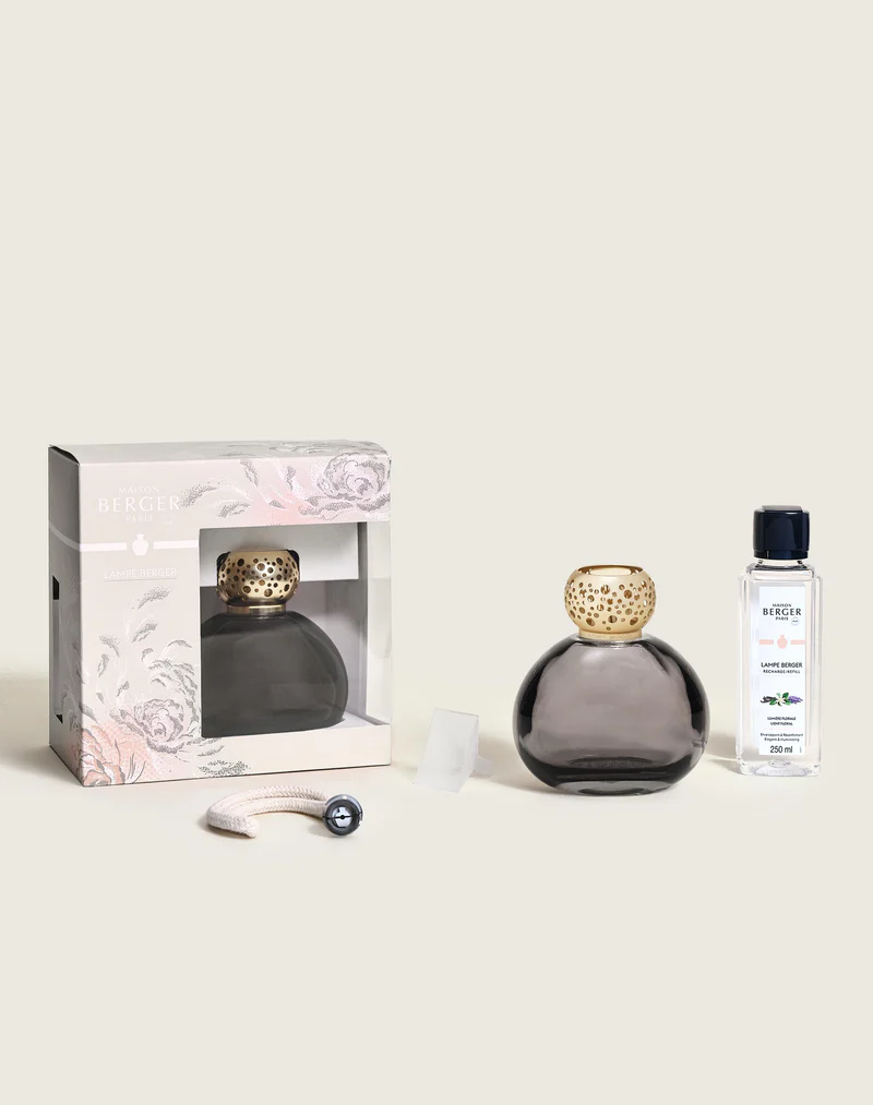 Lampa Ophelia Black Gift Set Light Floral - 3