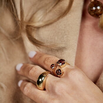 Bud to Rose Ring Bond - Guld