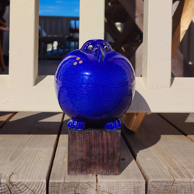 【定番品】Lisa Larson Fenix Gottfrid Blue Gustavsberg - Fenix - Fågeln Gottfrid Blå design Lisa Larson