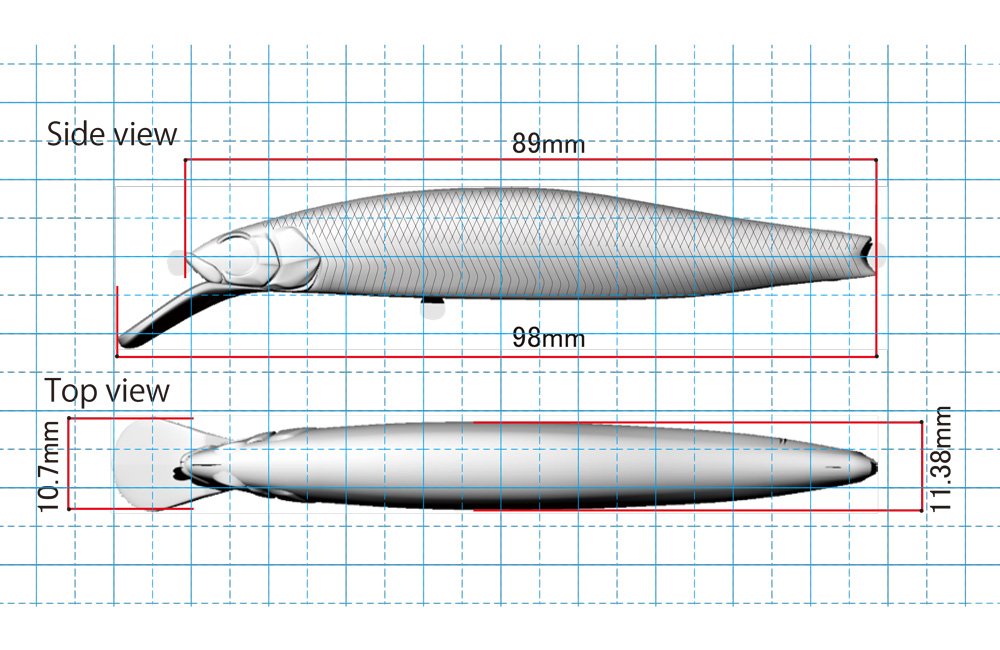 Issei G.C. Minnow 89 SR-SP - 2