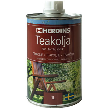 Teakolja utomhus 1L