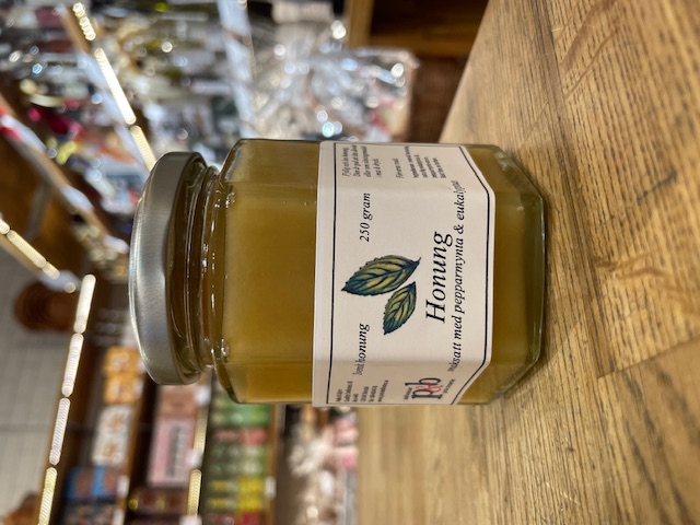 P&Bs Honung med pepparmint & eukalyptus 250g