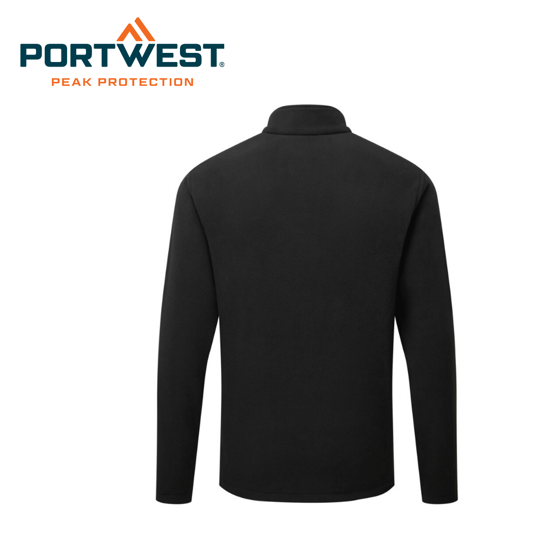 Fleecetakki Portwest Eco Musta - 3