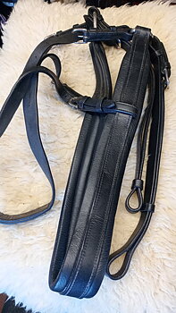 Baksele sort lær størrelse COB