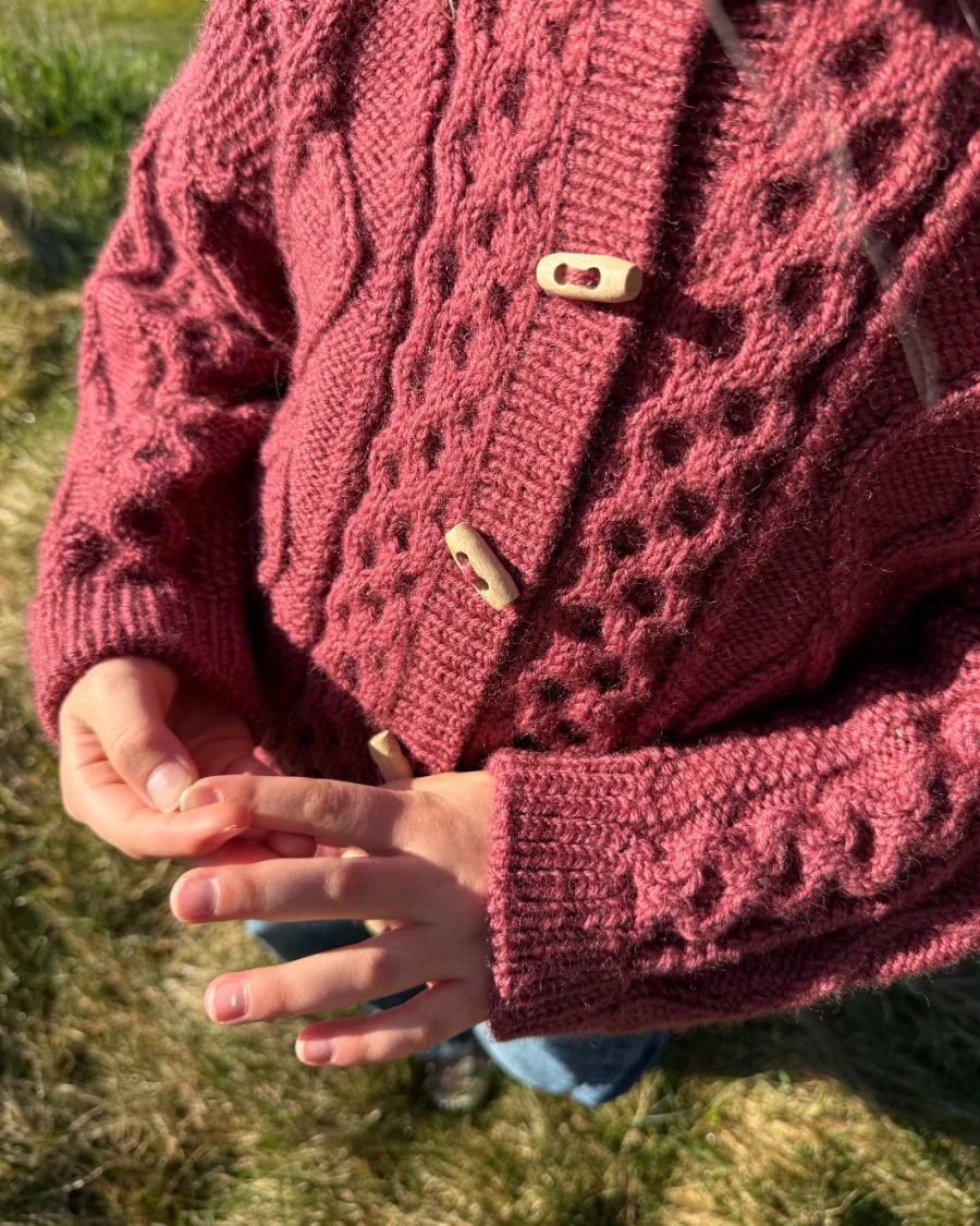 PetiteKnit Dagmar Jacket Junior (23 m struktur st 4) - 7
