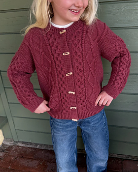 PetiteKnit Dagmar Jacket Junior (23 m struktur st 4)