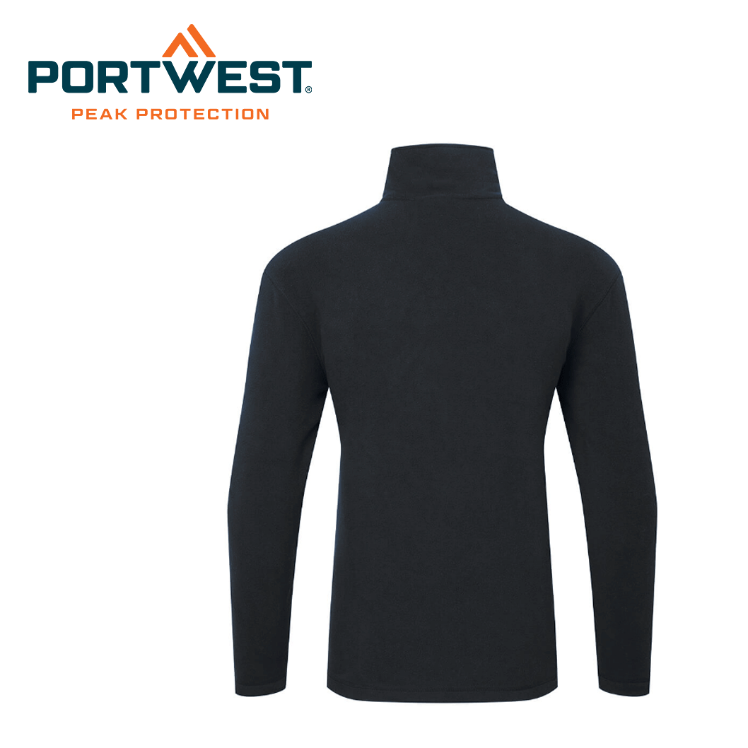 Half-Zip Fleece Portwest Musta - 3