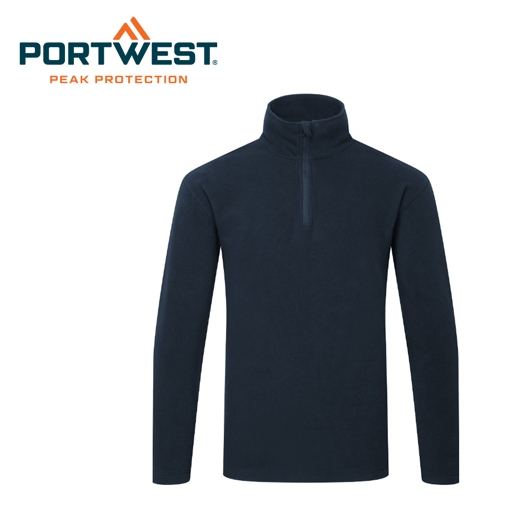 Half-Zip Fleece Portwest Navy