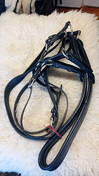 Baksele sort lær størrelse PONNI