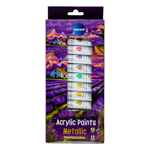 Akrylfärger metallic - 2