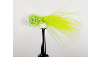 Boobyflugor eller "bobbyflugor" som dom också kallas betyder att det är en streamer som har två stora ögon som rejäl flytkraft. lime grön