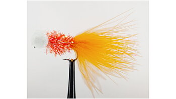 Boobyflugor eller "bobbyflugor" som dom också kallas betyder att det är en streamer som har två stora ögon som rejäl flytkraft. orange