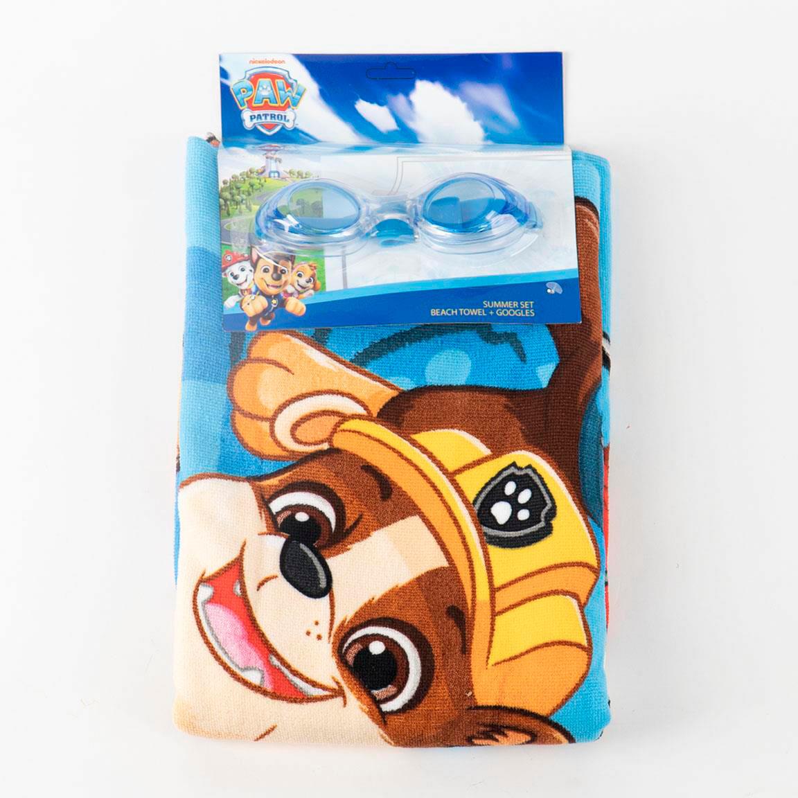 Paw Patrol Handduk Simglasögon Set - 4
