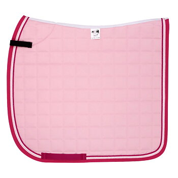 Dressyrschabrak Rosa DF, cerise/pärlemor