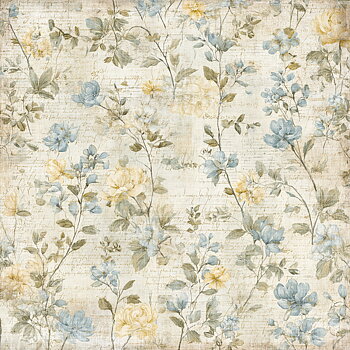 Papper Scrapbooking  Reprint - Summer Meadow -  12x12 (30,5 x 30,5 cm)