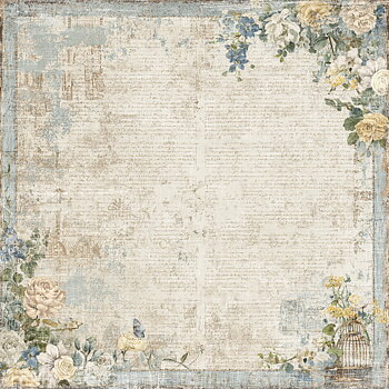 Papper Scrapbooking  Reprint - Summer Meadow -  12x12 (30,5 x 30,5 cm)