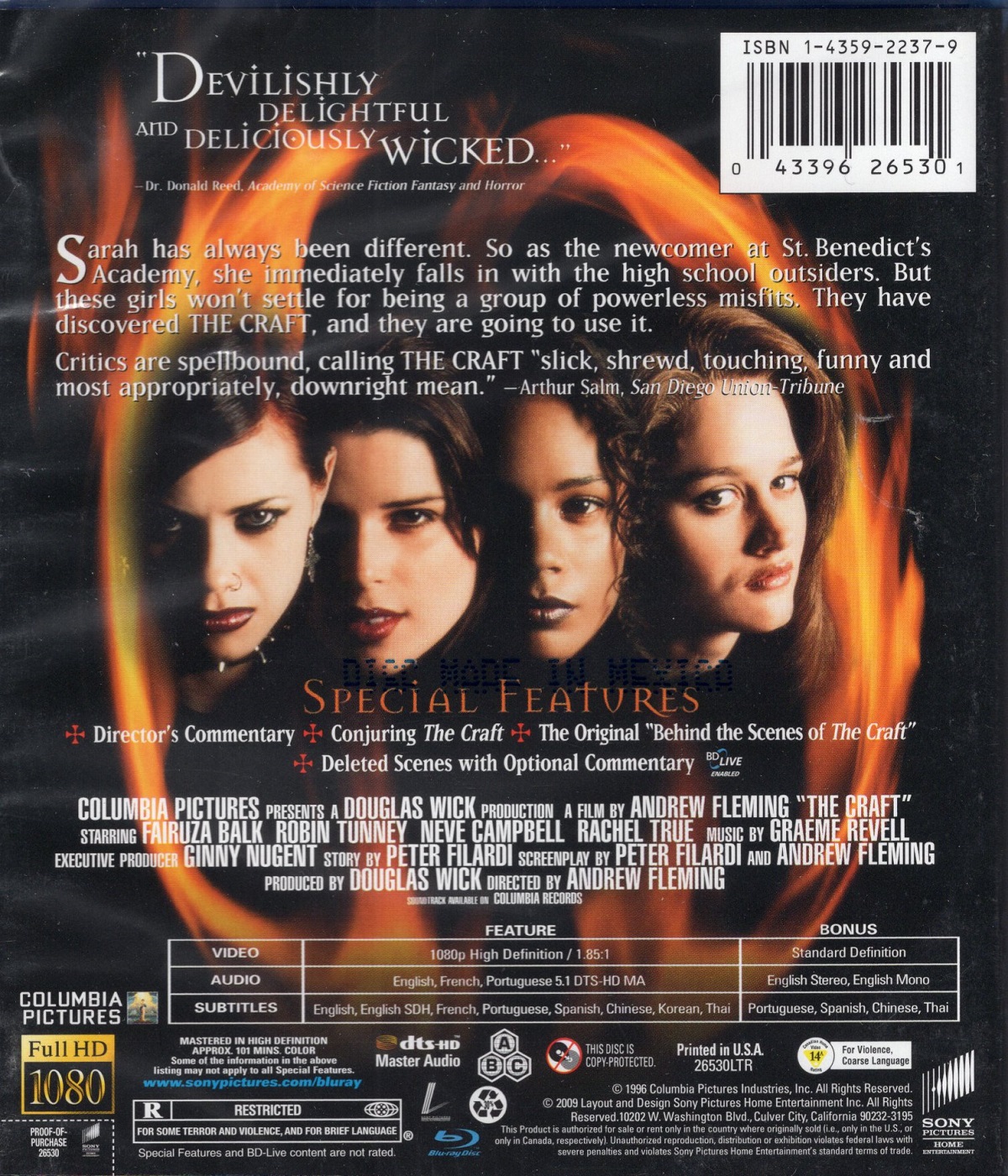 The Craft (ej svensk text) (Blu-ray) - 2