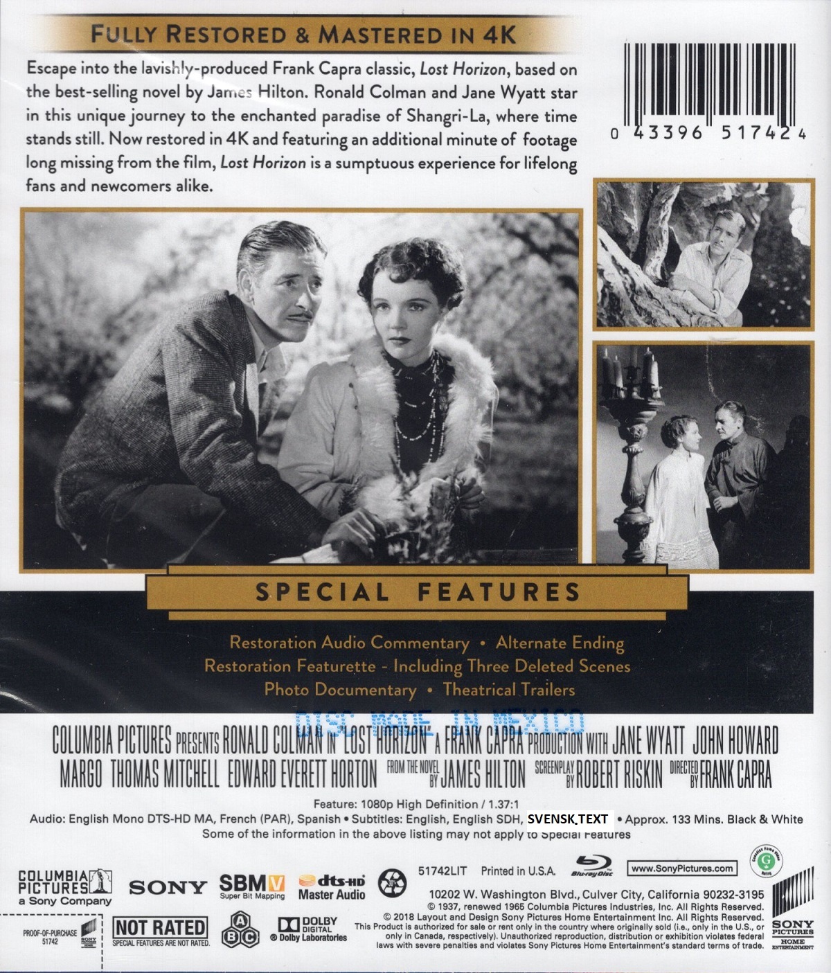 Lost Horizon (Blu-ray) - 2